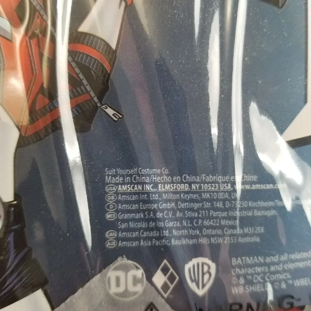 DC Harley Quinn Halloween Costume Youth Girls Medium 8-10 Batman Joker Brand New